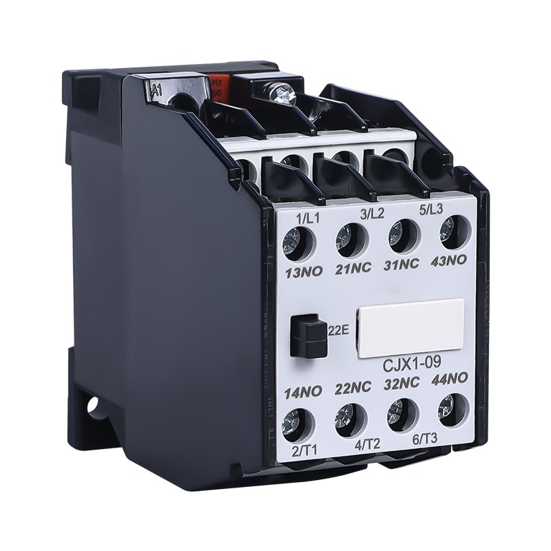 交流接触器 CJX1-9/22 09A12A16A22A AC24V-380V三相家用交流线圈