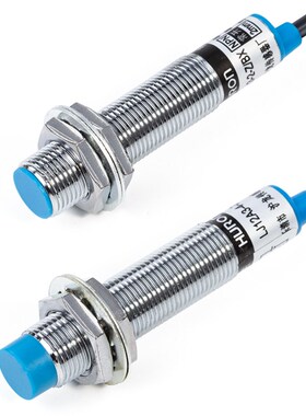 沪龙接近开关LJ12A3-4-Z/BX二三线M12金属感应传感器24v常开闭npn