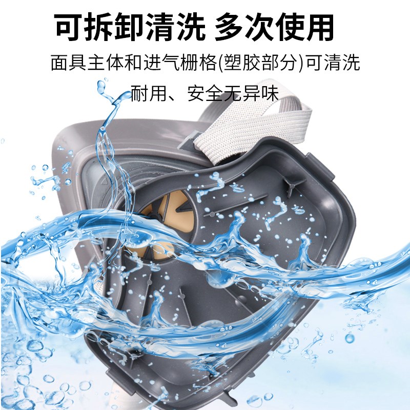 焊工专用防烟防尘面具电焊二保焊气保焊氩弧焊烧焊面罩焊接口鼻罩图片