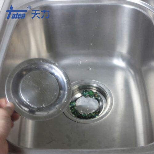 厨房水槽下水器隔片装饰盖111mm 洗菜盆配件过滤洗碗池美观水池盖