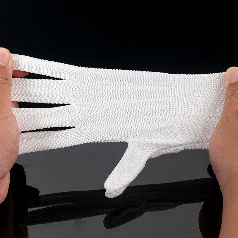 超薄工作白色尼龙手套劳保耐磨吸汗紧身弹性女干活超溥棉线布手套,农机/农具/农膜,排灌设备,淘宝优惠券,粉丝福利购,淘宝优惠卷