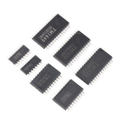 TM1620/TM1628/1637/1638/1640/1650/1651LED驱动sop120/28芯片ic
