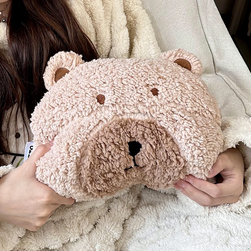 可爱暖手宝抱枕电热暖手宝充电插手防爆暖脚肚子暖手袋暖宝宝暖水