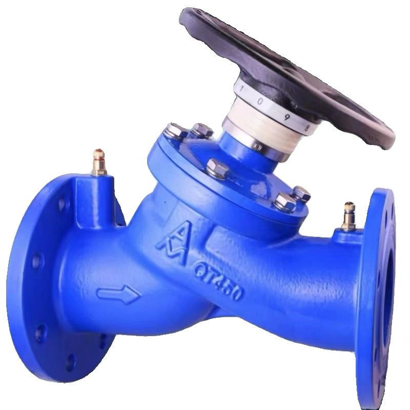 正品埃美柯法兰式平衡阀SP45X-16Q铸铁9507平衡阀调节流量密封