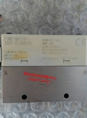 CKD流量计FSM2-NVF101-S081-FL386125,量程100L/min 性能完好