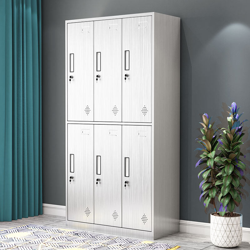 苏美特304不锈钢六门更衣柜宿舍换衣柜员工储物柜工厂碗柜鞋柜子,标准件/零部件/工业耗材,输送带/传送带,淘宝优惠券,粉丝福利购,淘宝优惠卷