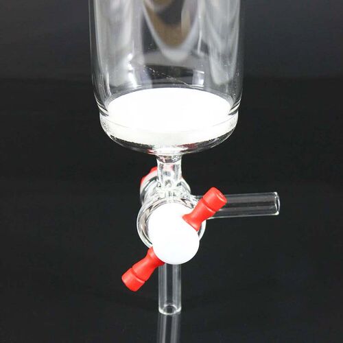 芯硅谷 P3593 多肽固相合成管 带T型四氟节门 实验用品 10-250ml