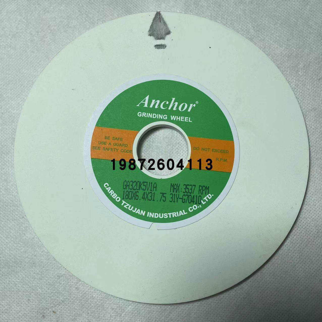 原装现货清角切槽618平面磨床Anchor嘉宝砂轮120 180