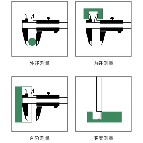 打金首饰高精度不锈钢游标卡尺工业级油标内外径塑料数显测量工具