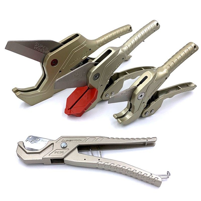 日本小霸王管子剪进口PVC水管剪刀PC世霸PPR割管器线槽剪线管割刀