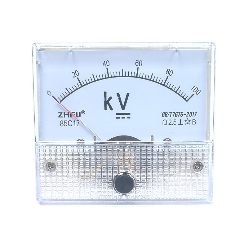 85C1-100KV指针式高压直流电压表10KV20KV30KV50KV机械伏特表头