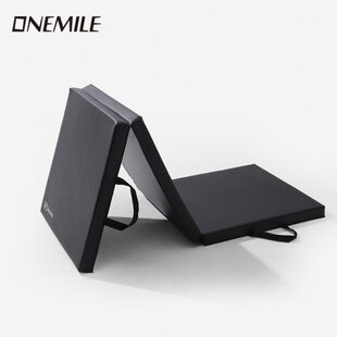 健身三折垫子折叠地垫隔音加厚男女士训练仰卧起坐防滑体操舞蹈垫