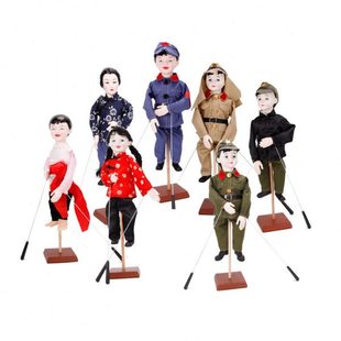 杖头木偶王二小红色经典剧目表演演出初级训练弘扬传统文化进校园