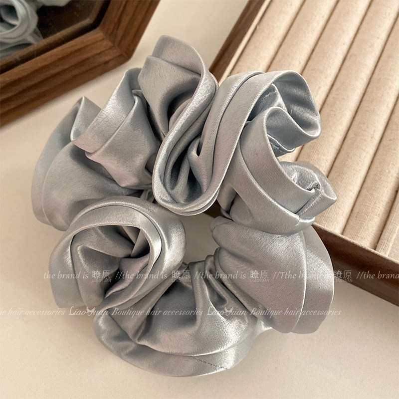 超仙韩系大肠发圈女高级感头绳2025新款L扎头发皮筋气质丸子头皮