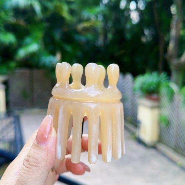 牛角头疗梳洗头疗梳按摩头部经络疏通改善睡眠头皮白发掉发脱发,家庭/个人清洁工具,梳子/化妆梳/按摩梳,淘宝优惠券,粉丝福利购,淘宝优惠卷