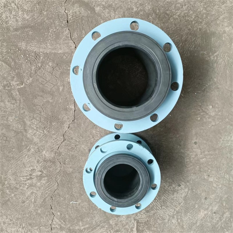 厂家现货橡胶软连接 r法兰式可曲挠橡胶软接头异径同心减震接头