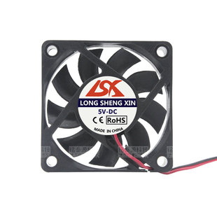 12V 24V 全新静音 散热风扇 6厘米CM 电脑机箱服务器 USB 6015