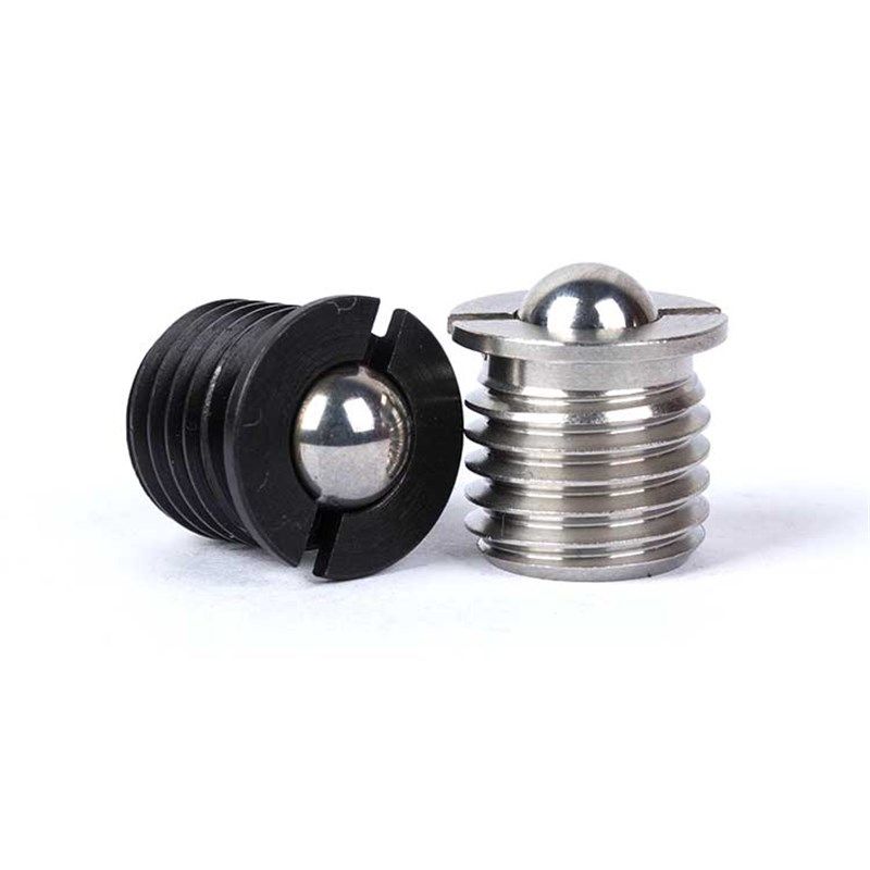 日本标准FBPJS5~12 不锈钢法兰式球头柱塞 螺纹压入式球头顶丝