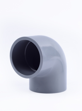 CPVC90度直角弯头工业化工给水管塑料PVC管件配件国标美标25 32