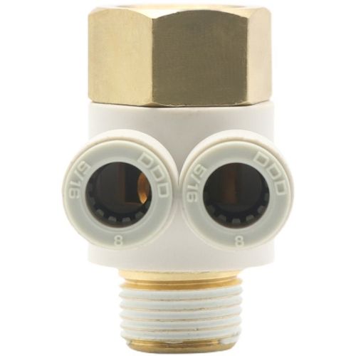 气动接头KQ2ZF04-M5/6-01S KQ2ZF08-01S/10-02S/12-02S带内外螺纹