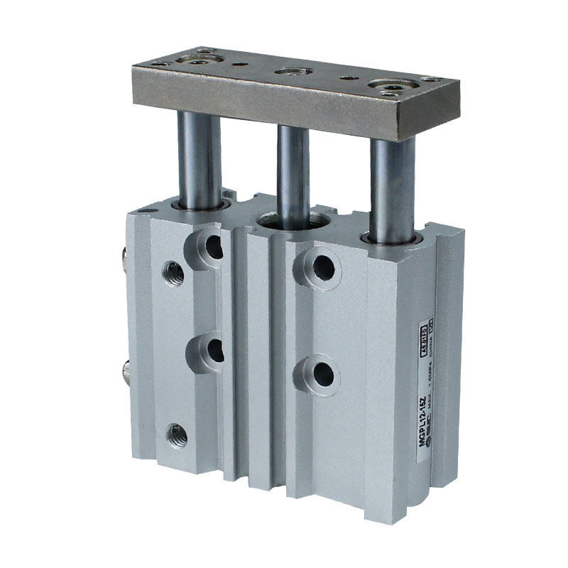 气动三轴三杆气缸MGPL12/16/20/25*10x25/30/50/75/100/125/150Z