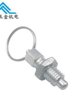 GN717拉环式分度销不锈钢碳钢旋钮柱塞分割定位柱ZAC41/42/44/45