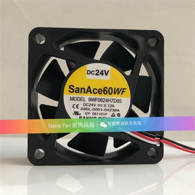 A90L-0001-0423#50 9WF0624H7D05全新FANUC 发那科SanAce60WF风扇