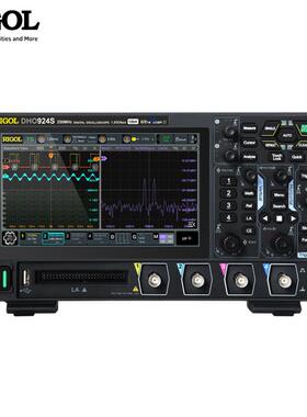 普源精电RIGOL数字示波器DHO914/924S高分辨率12bit手持便携