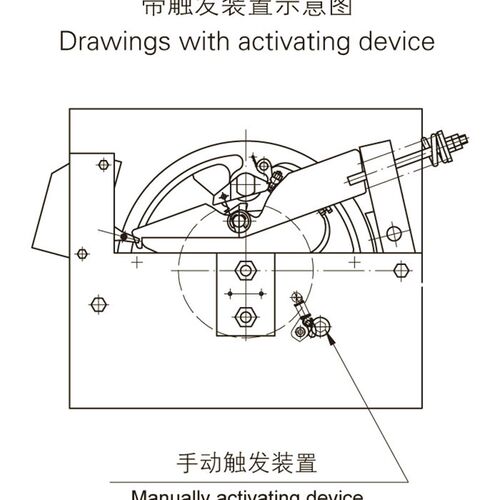 电梯限速器XS3 河北东方富达 XS2 XS12B 适用通力 蒂森 配套涨紧