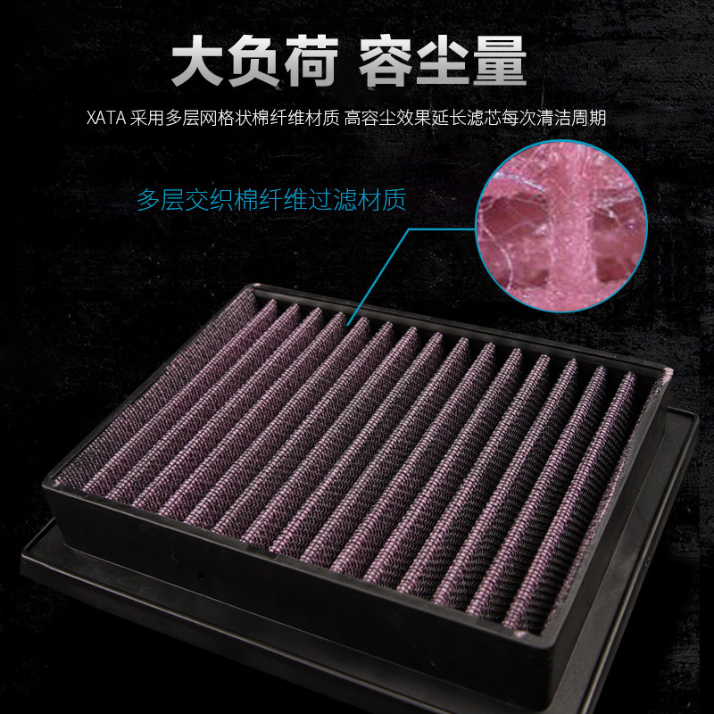 高流量改装空滤250NK 250SR春风摩托车空气过滤芯滤清器提速配件
