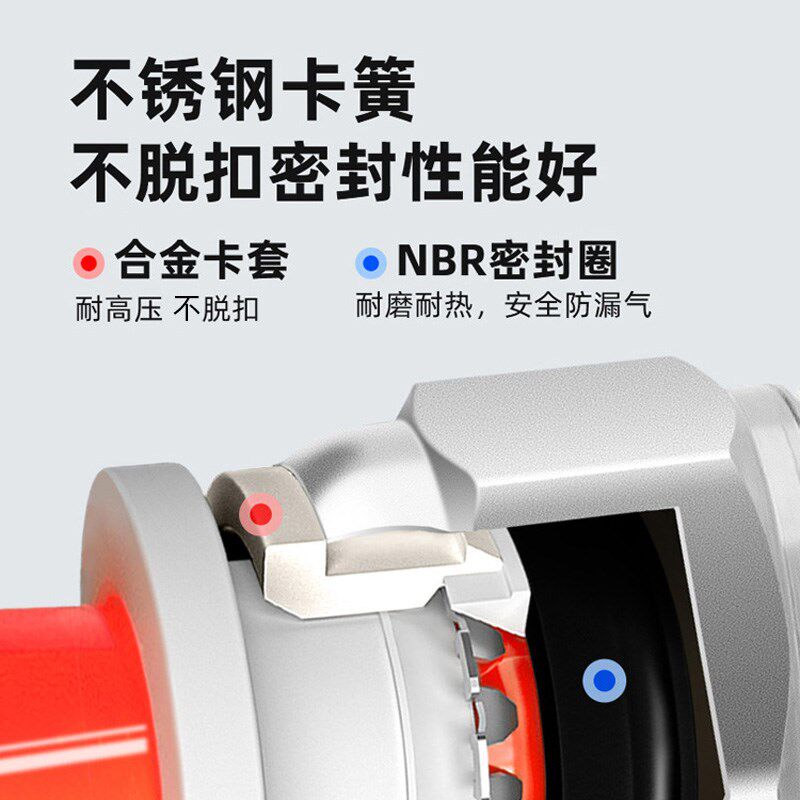 气动气管快插接头pc8-02 pc6-01螺纹直通4-m5 10-03 16-12-04