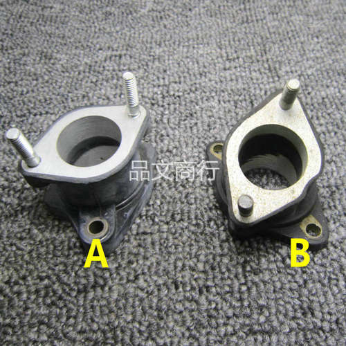 摩托车配件JS125-27/CG125化油器接口 进气接头 进气管 喉管