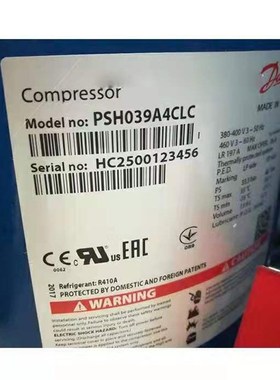 热水器热泵压缩机PSH034A4ALC PSH030A4CLC 039空气能PSH026A4ALC