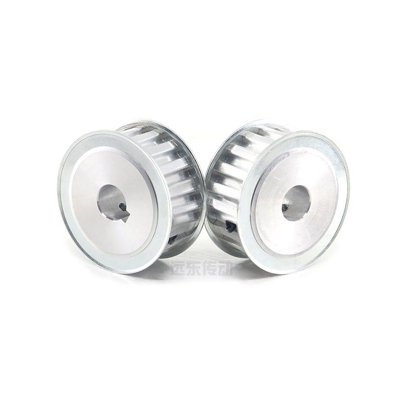 两面平同步轮L10齿同步带轮AF型齿宽21 齿外径29.56内孔5-8皮带轮