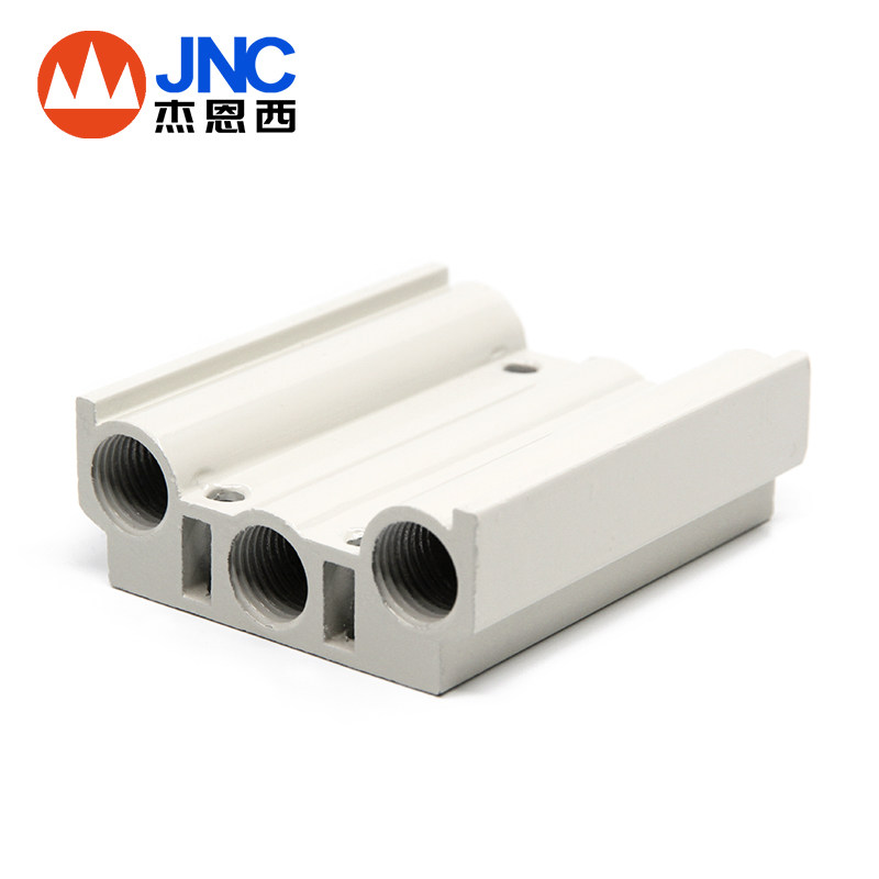 杰恩西气动JNC电磁阀底座汇流板4V100M-1F-2F-3F-4F-5F-20F/AC220