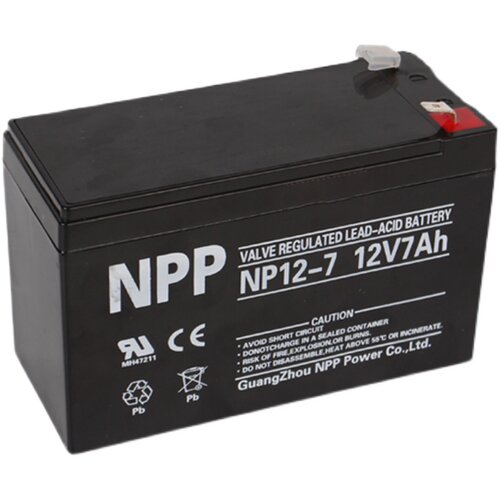 电梯应急电源轿顶蓄电池NP7-12-7 12V7Ah 通用型电池电瓶电梯配件