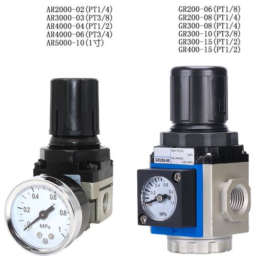 精密调压阀IR2020减压阀AR2000 BR3000 AR5000 GR400-15 QTYH-08