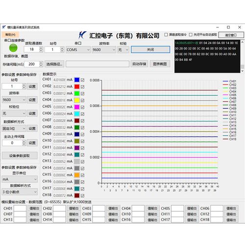 1路RS485模拟量采集模块0-5V/10V/30V/4-20mA电压电流USB转RS485