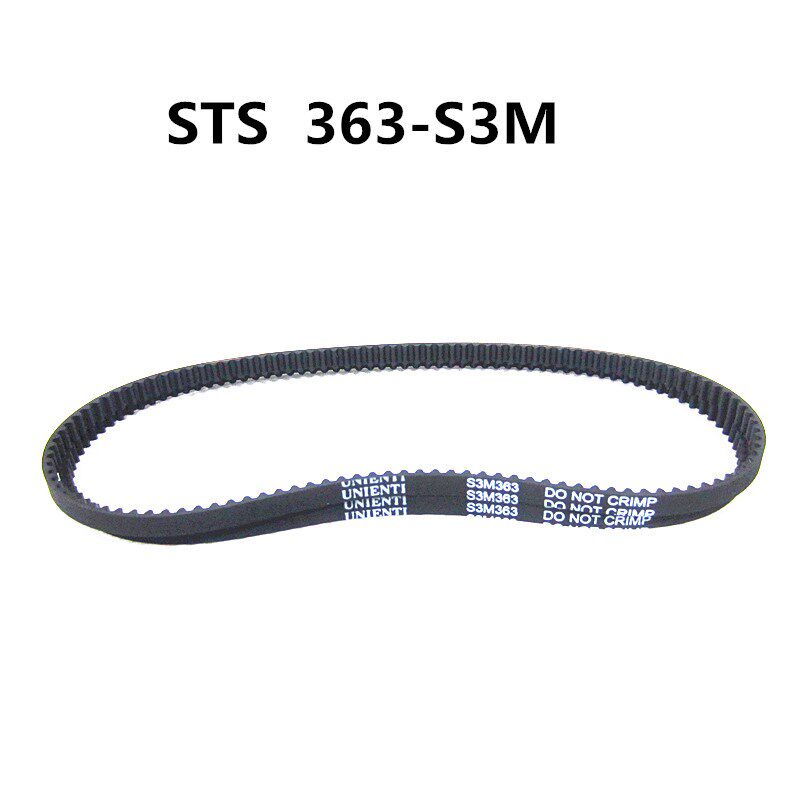 精密橡胶同步带 STS S3M-363 电脑视力检测仪 中医康复器传动皮带