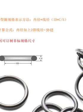 O型圈 丁晴/线径3.53MM内径335/335.19/338.4/355/355.19/356