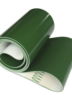 质量保证国产PVC绿色5.0MM花纹防滑爬坡输送带皮带传送带非标准件