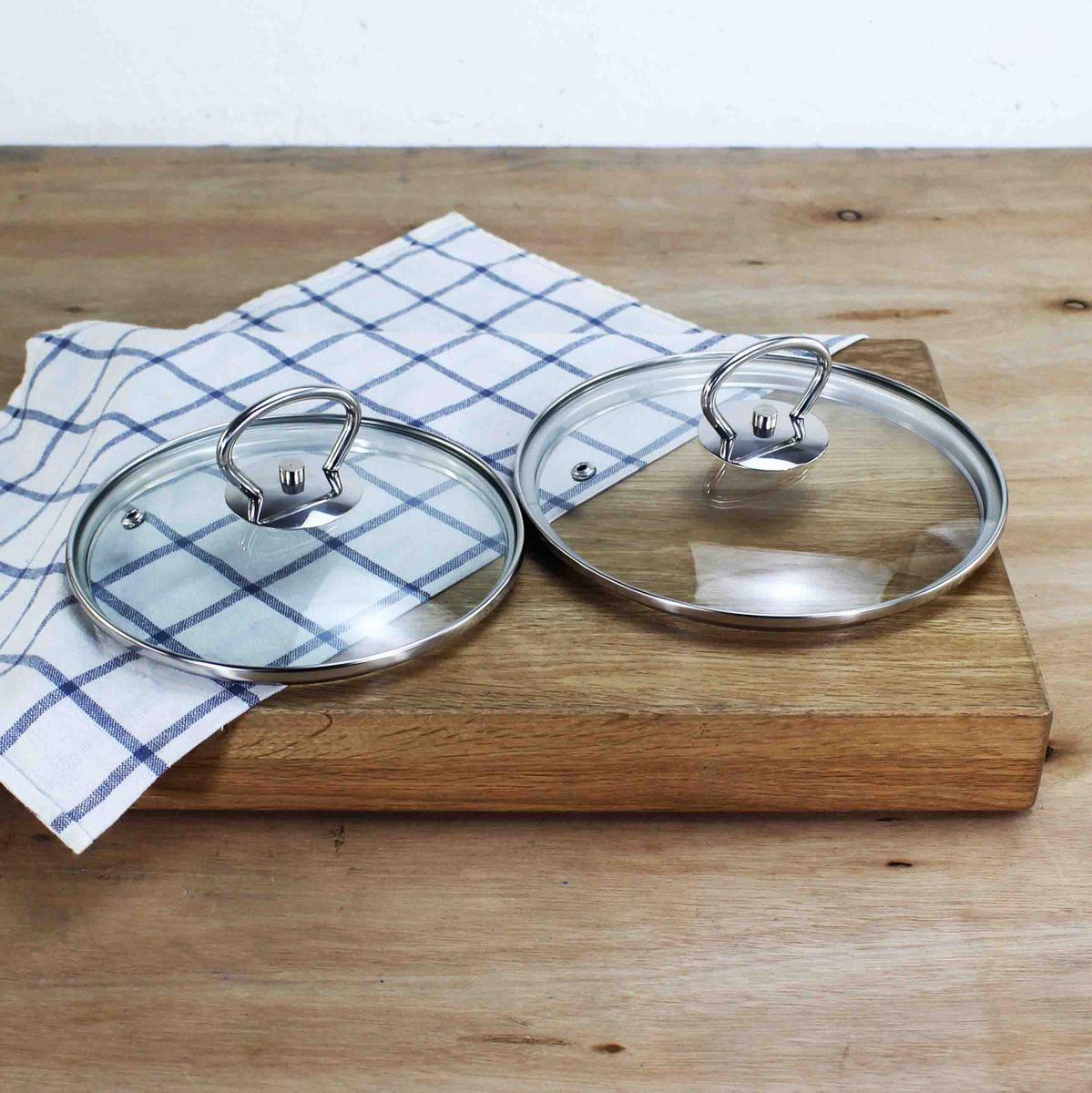 出口单钢化玻璃防溢可视炒煎奶汤炖锅盖子12cmF14cm16cm18cm2032c