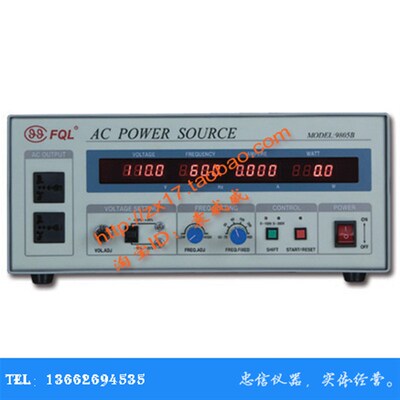 山东精久 旋扭式500W变频电源  AC SOURCE JJ98DD05B