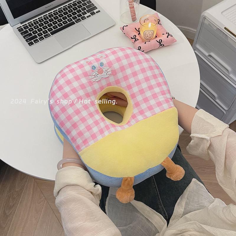 可爱午睡枕女生枕头办公室t午休趴睡枕小学生桌上午睡专用抱枕神