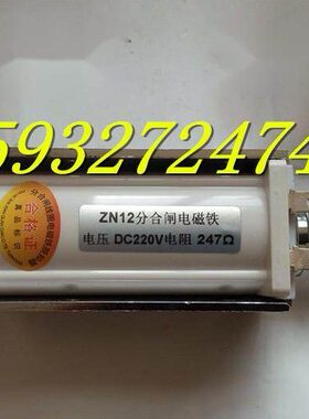 ZN12分合闸电磁铁 DC220V247欧姆 175欧姆DC110V DC24 分合闸线圈