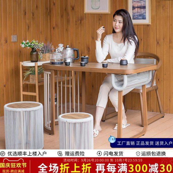 新中式阳台茶桌现代简约茶几喝茶桌椅休闲茶台泡茶桌茶桌椅组合,住宅家具,家用茶台/茶桌,淘宝优惠券,粉丝福利购,淘宝优惠卷