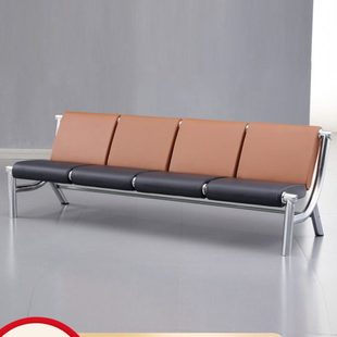 不锈钢机场医院候诊沙发椅子等候椅排椅四人位连排椅三人公共座椅