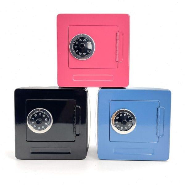 创意金属迷你保险柜铁盒收纳带密码储钱罐儿童存钱收纳罐礼物大号,节庆用品/礼品,储蓄罐,淘宝优惠券,粉丝福利购,淘宝优惠卷