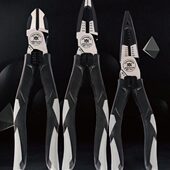 麦丹利老虎钳电工专用剪钢丝斜口钳子手工多功能剥线尖嘴钳斜嘴钳