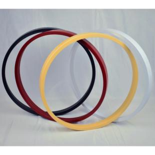 86M0圆形画框仿木装裱表画外框国画书法相框十字绣油画钻石画挂墙